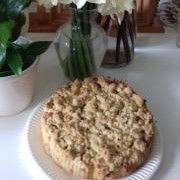 Rhubarb Cake